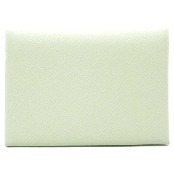 Hermes Calvi Duo Verso Leather Card Case - Picture 1 of 6